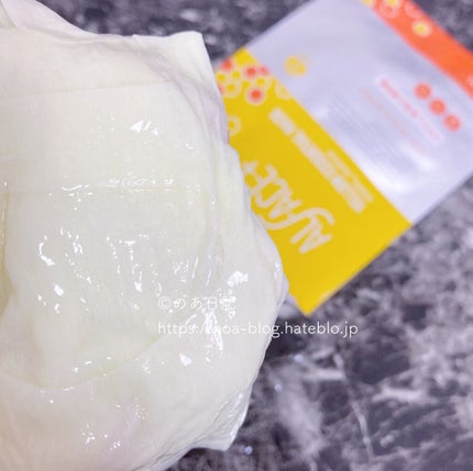 オルフェス イエローエッセンシャルマスク/ALFACE+/シートマスク・パックを使ったクチコミ(2枚目)