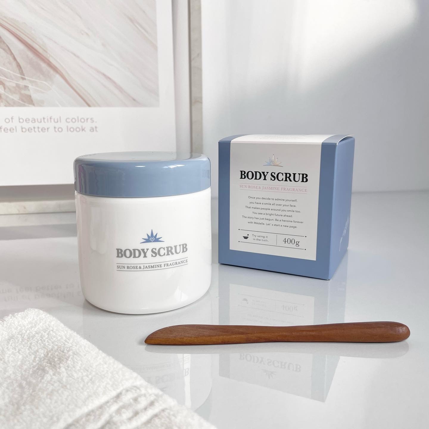 ボディスクラブ/médelle/ボディスクラブを使ったクチコミ（1枚目）