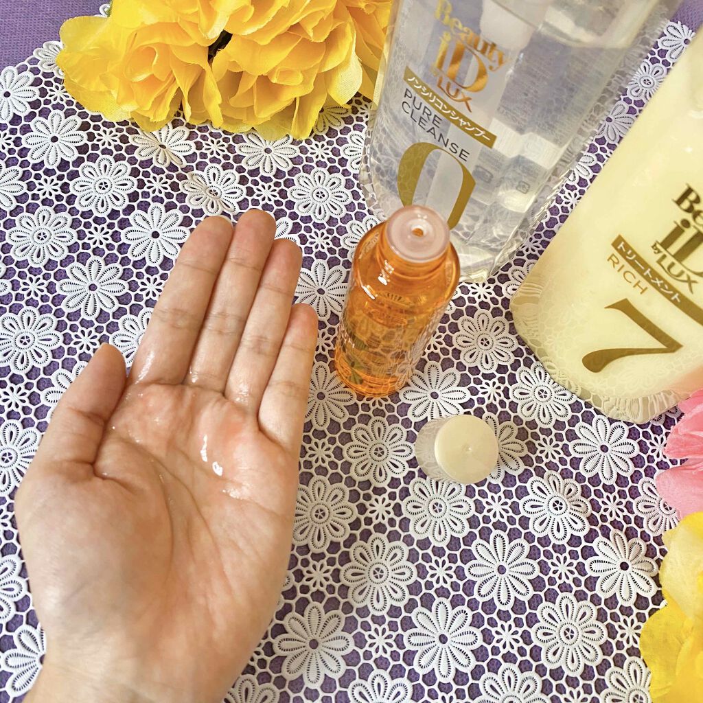 ラックス ビューティーiD ピュアクレンズ シャンプー&リッチ/コントロール/ライブリー トリートメント/LUX/市販シャンプーを使ったクチコミ(2枚目)