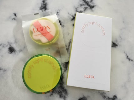 コンフィーライトクッション/LUNA/クッションファンデーションを使ったクチコミ(1枚目)