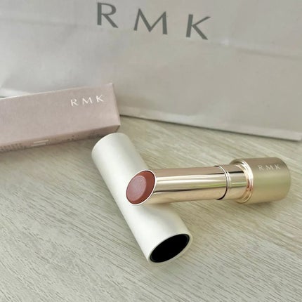 RMK デューイーメルト リップカラー 01 マイチャイ/RMK/口紅を使ったクチコミ(1枚目)
