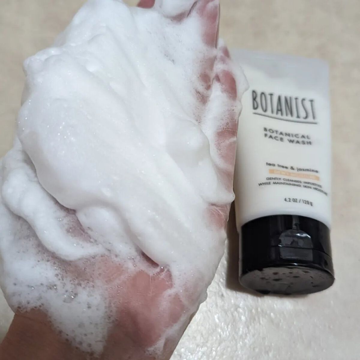ボタニカルフェイスウォッシュ デューイーモイスチャー/BOTANIST/洗顔フォームを使ったクチコミ（3枚目）
