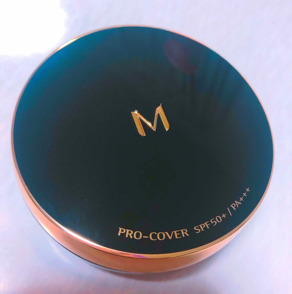 M クッション ファンデーション(プロカバー)/MISSHA/クッションファンデーションを使ったクチコミ（1枚目）