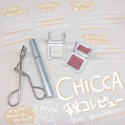 リッドフラッシュ/CHICCA/アイシャドウパレットを使ったクチコミ(1枚目)