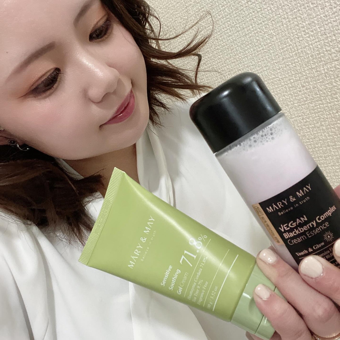 Sensitive Soothing Gel Cream/MARY&MAY/フェイスクリームを使ったクチコミ(9枚目)