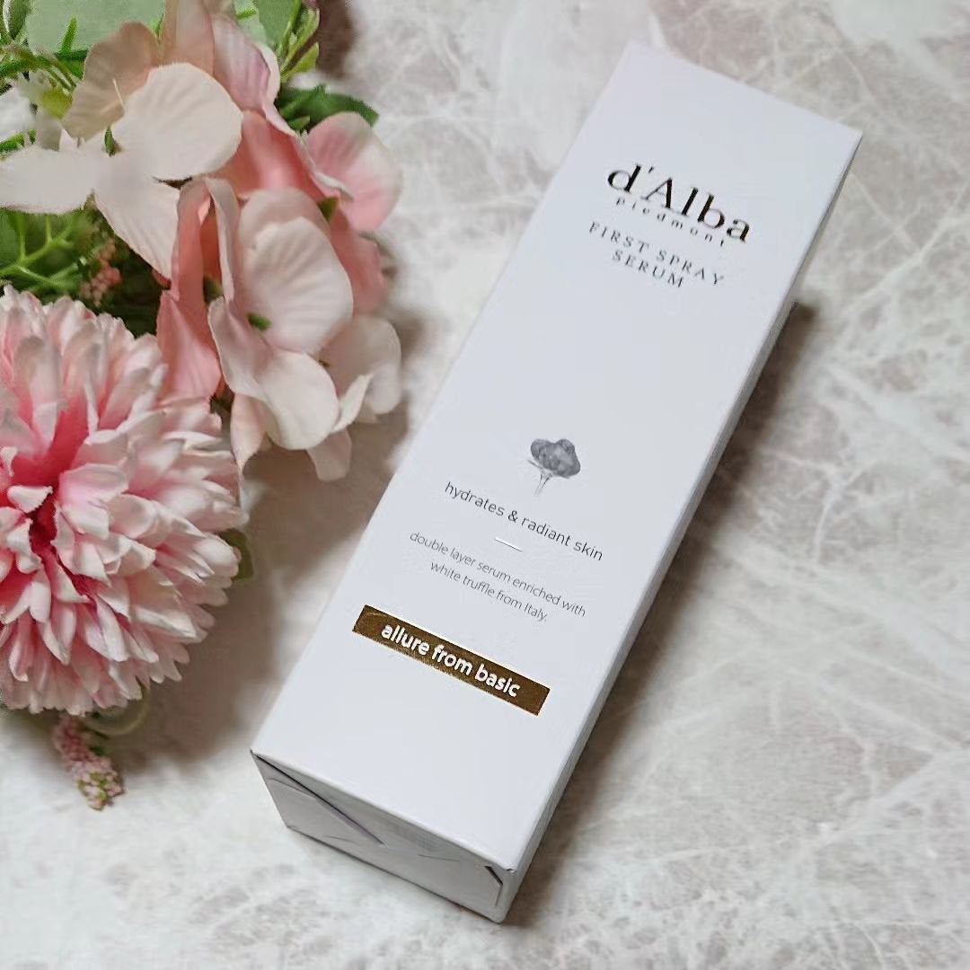 ダルバ ホワイトトリュフファーストスプレーセラム/ダルバ/ミスト状化粧水を使ったクチコミ(1枚目)