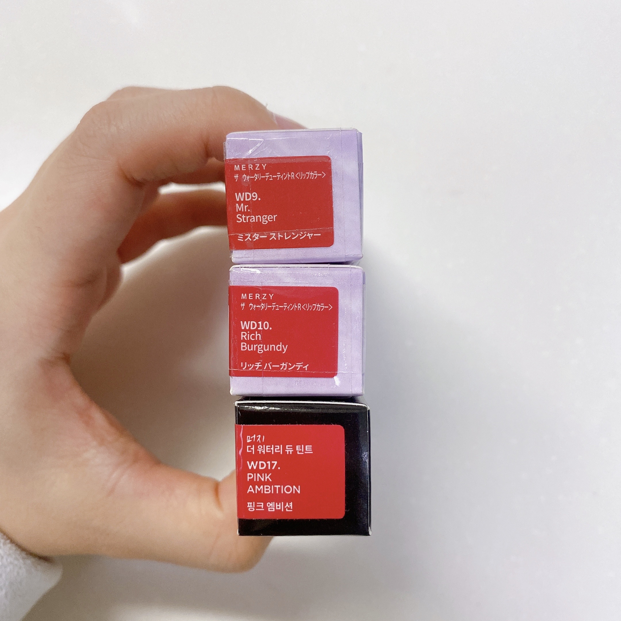 ザ ウォータリーデューティント/MERZY/リップティントを使ったクチコミ（2枚目）