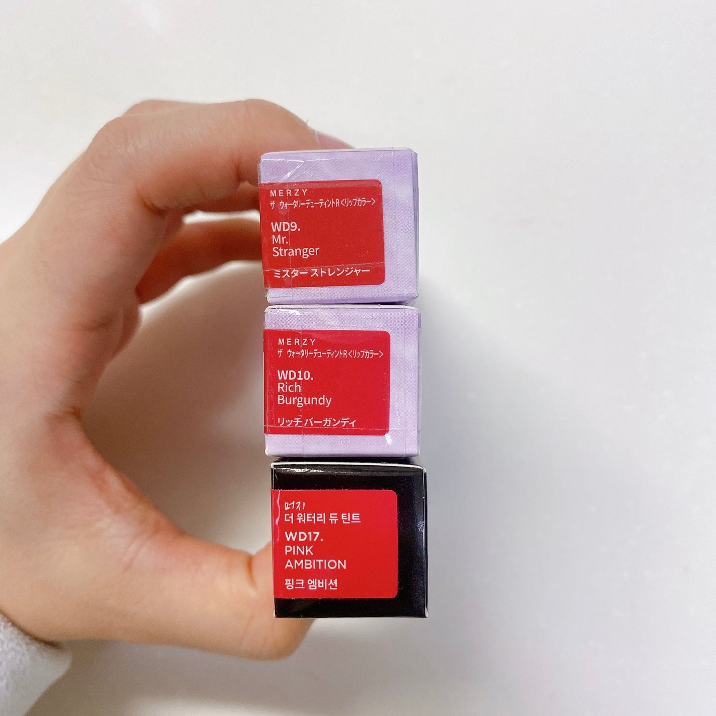 ザ ウォータリーデューティント/MERZY/リップティントを使ったクチコミ(2枚目)