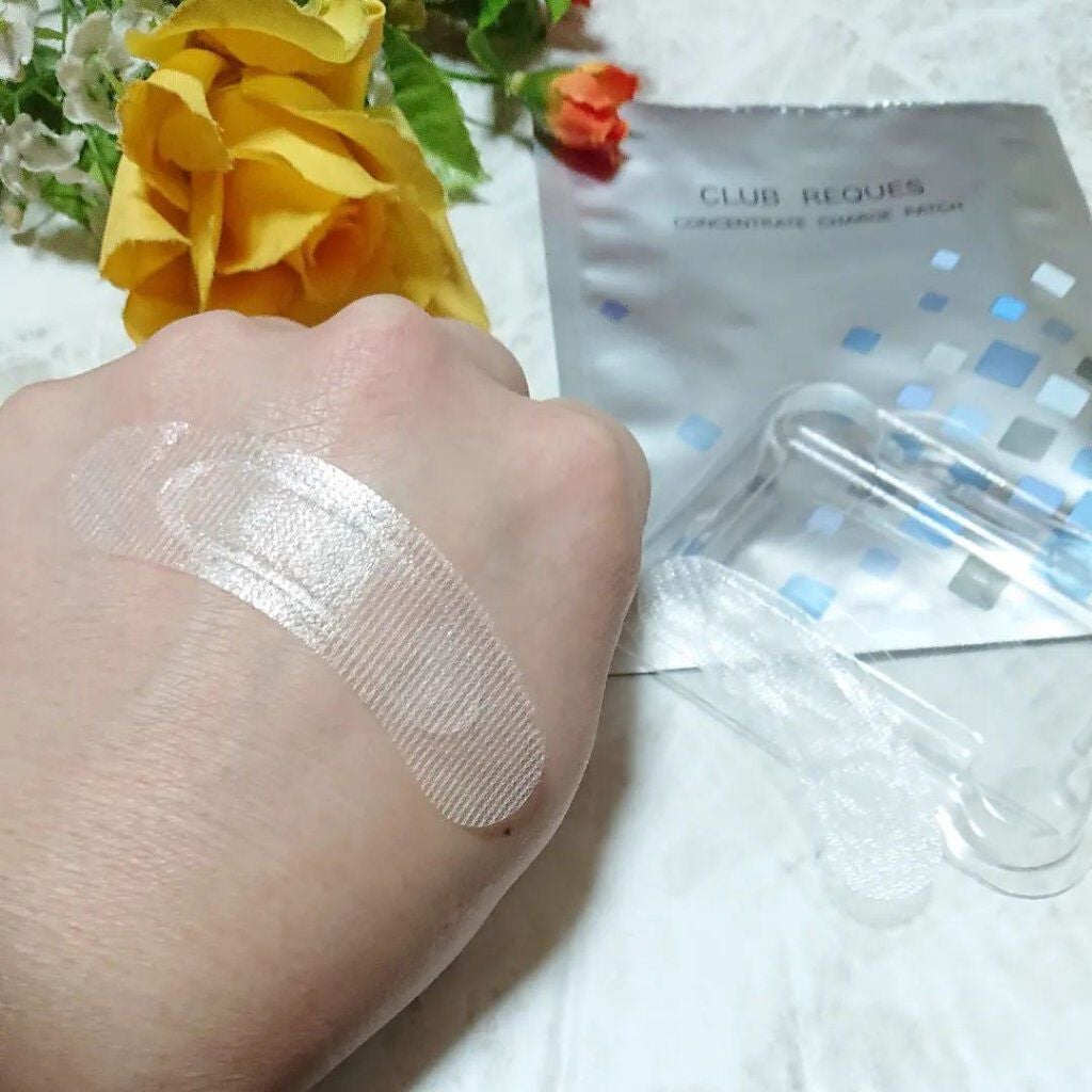 リクエス コンセントレート チャージ パッチ/クラブ/シートマスク・パックを使ったクチコミ(6枚目)