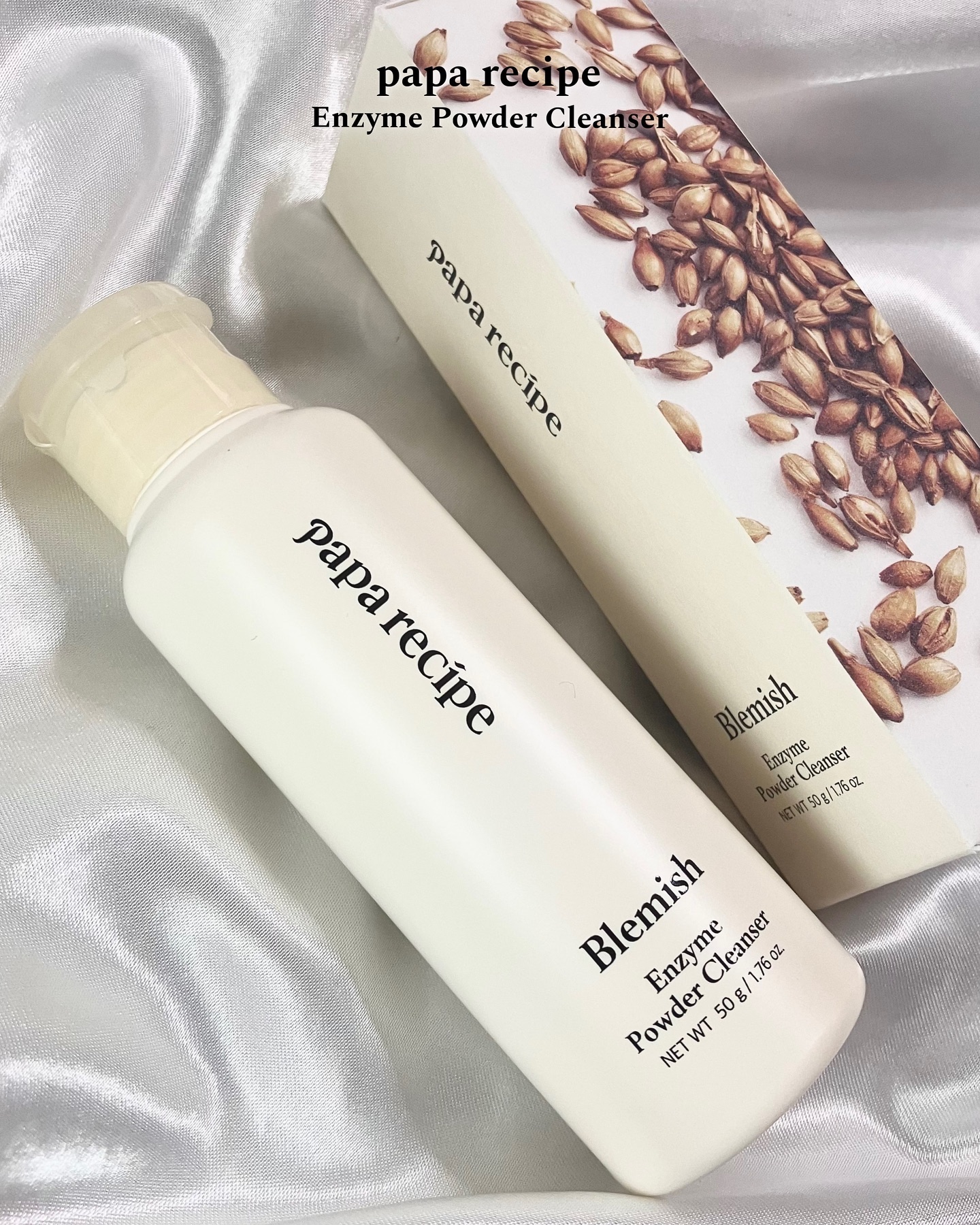 ブレミッシュ 酵素 洗顔パウダー/PAPA RECIPE/洗顔パウダーを使ったクチコミ（2枚目）