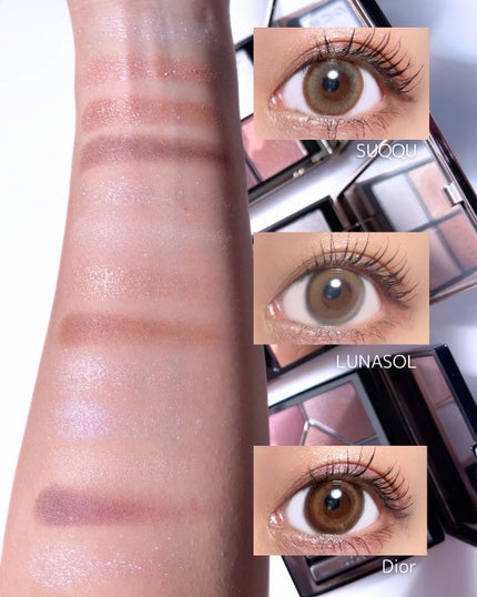 アイカラーレーション/LUNASOL/アイシャドウパレットを使ったクチコミ(8枚目)