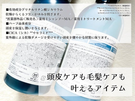 薬用スカルプケアシャンプー/トリートメント モイスト/WELLP/市販シャンプーを使ったクチコミ(3枚目)
