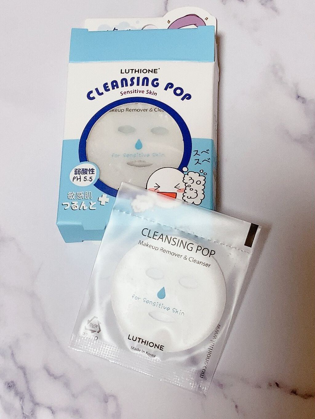 クレンジングポップ敏感肌/ルチオン/クレンジングクリームを使ったクチコミ(2枚目)