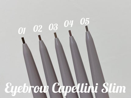 アイブロウカッペリーニスリム/キャンメイク/アイブロウペンシルを使ったクチコミ(2枚目)