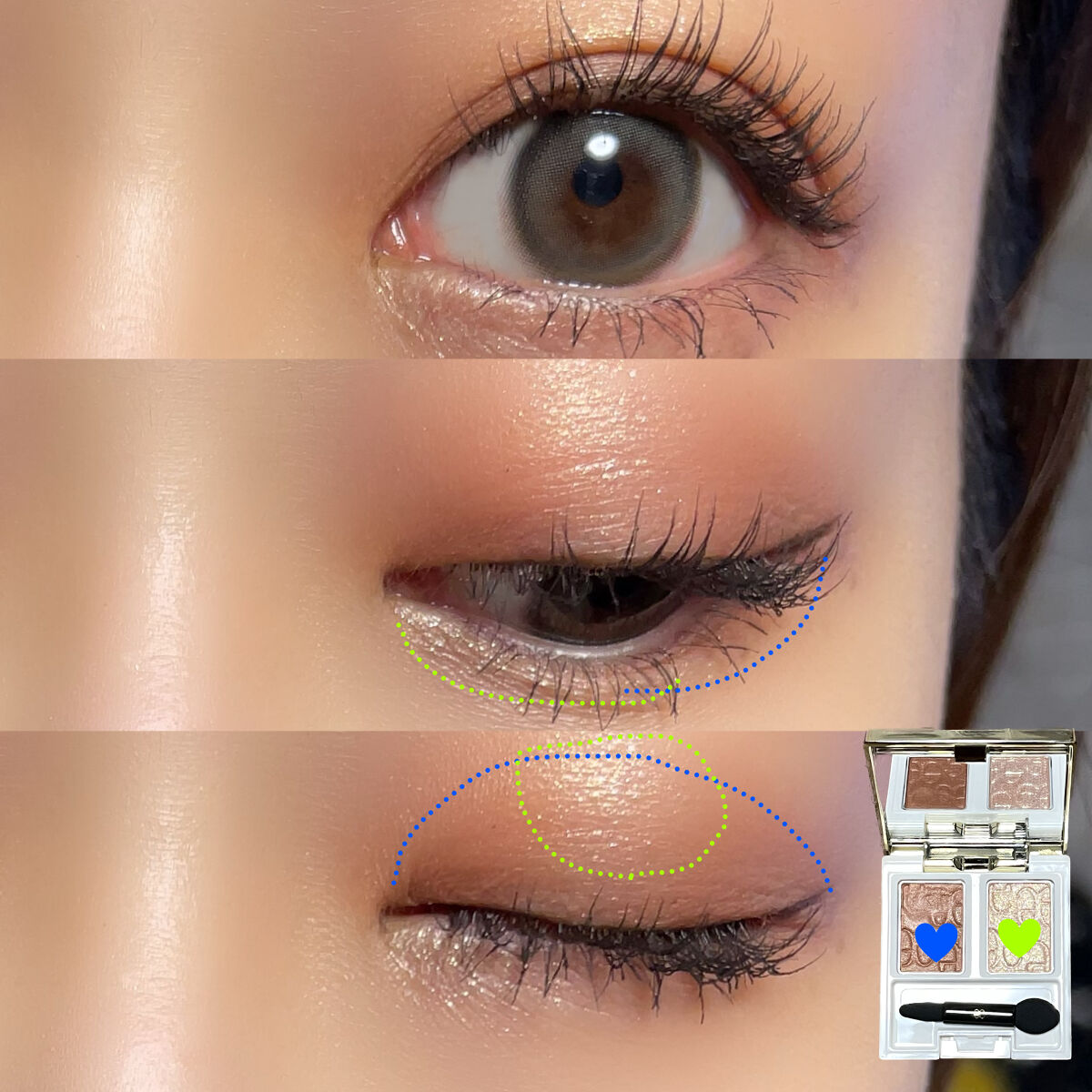 エレガンス エタンセル アルモニーアイズ/Elégance/アイシャドウパレットを使ったクチコミ（2枚目）