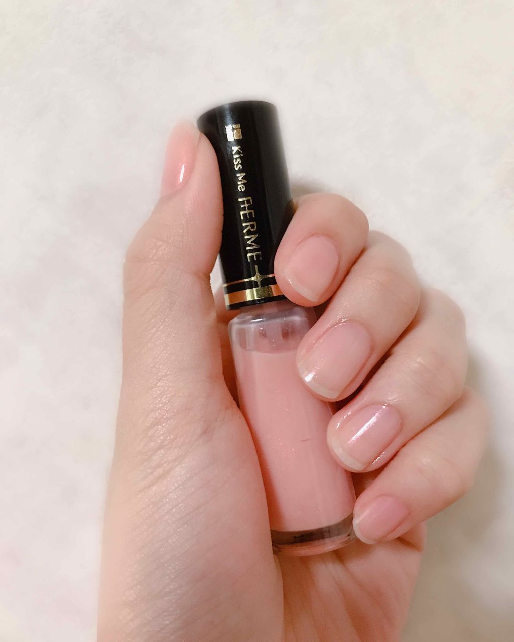 ネイルケアカラー/キスミー フェルム/オールインワンネイルを使ったクチコミ(2枚目)