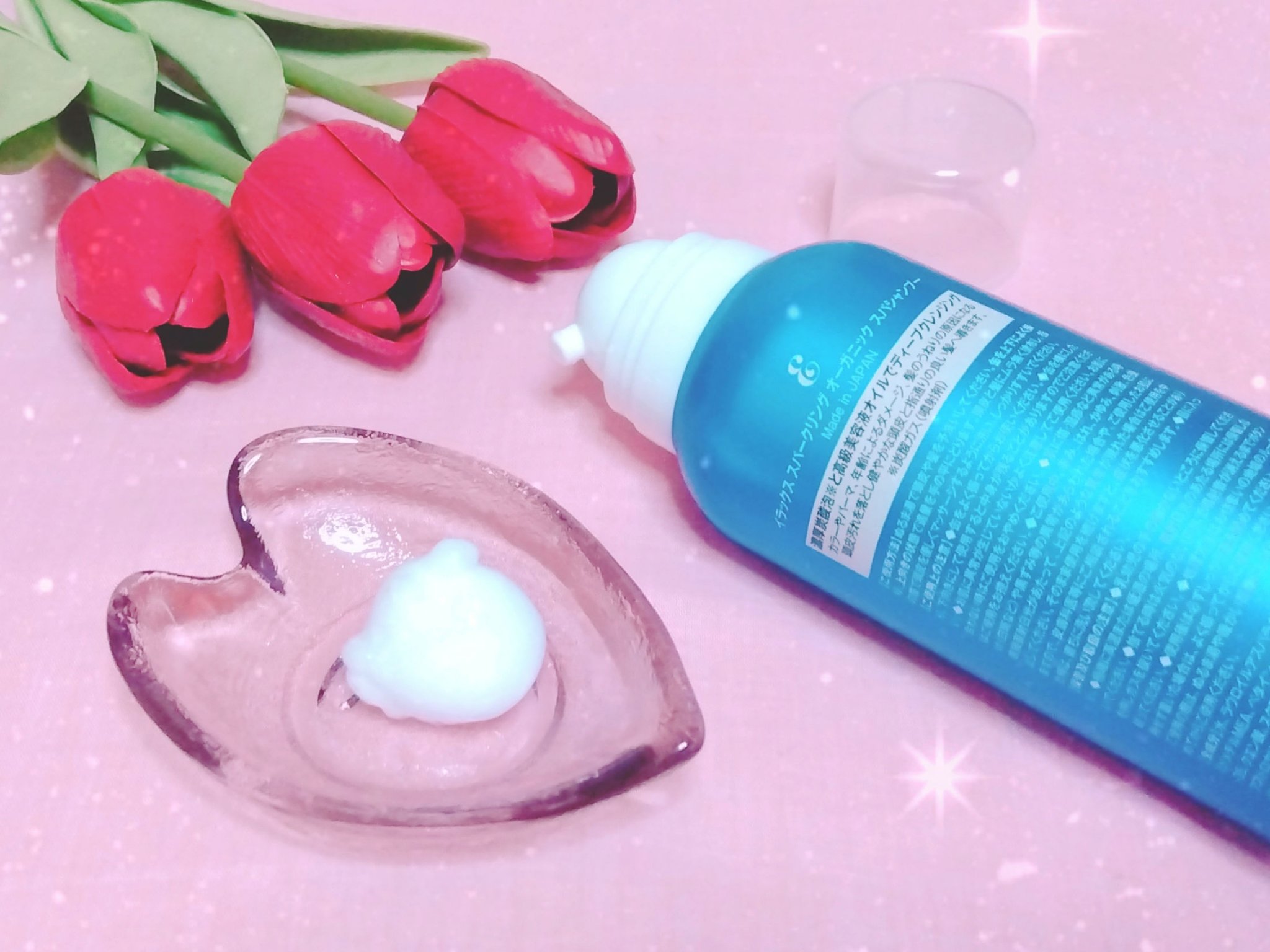 スパークリング オーガニック スパ シャンプー/ELUXE /市販シャンプーを使ったクチコミ（2枚目）