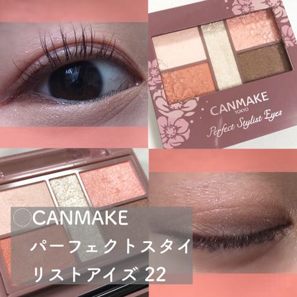 パーフェクトスタイリストアイズ/キャンメイク/アイシャドウパレットを使ったクチコミ(2枚目)