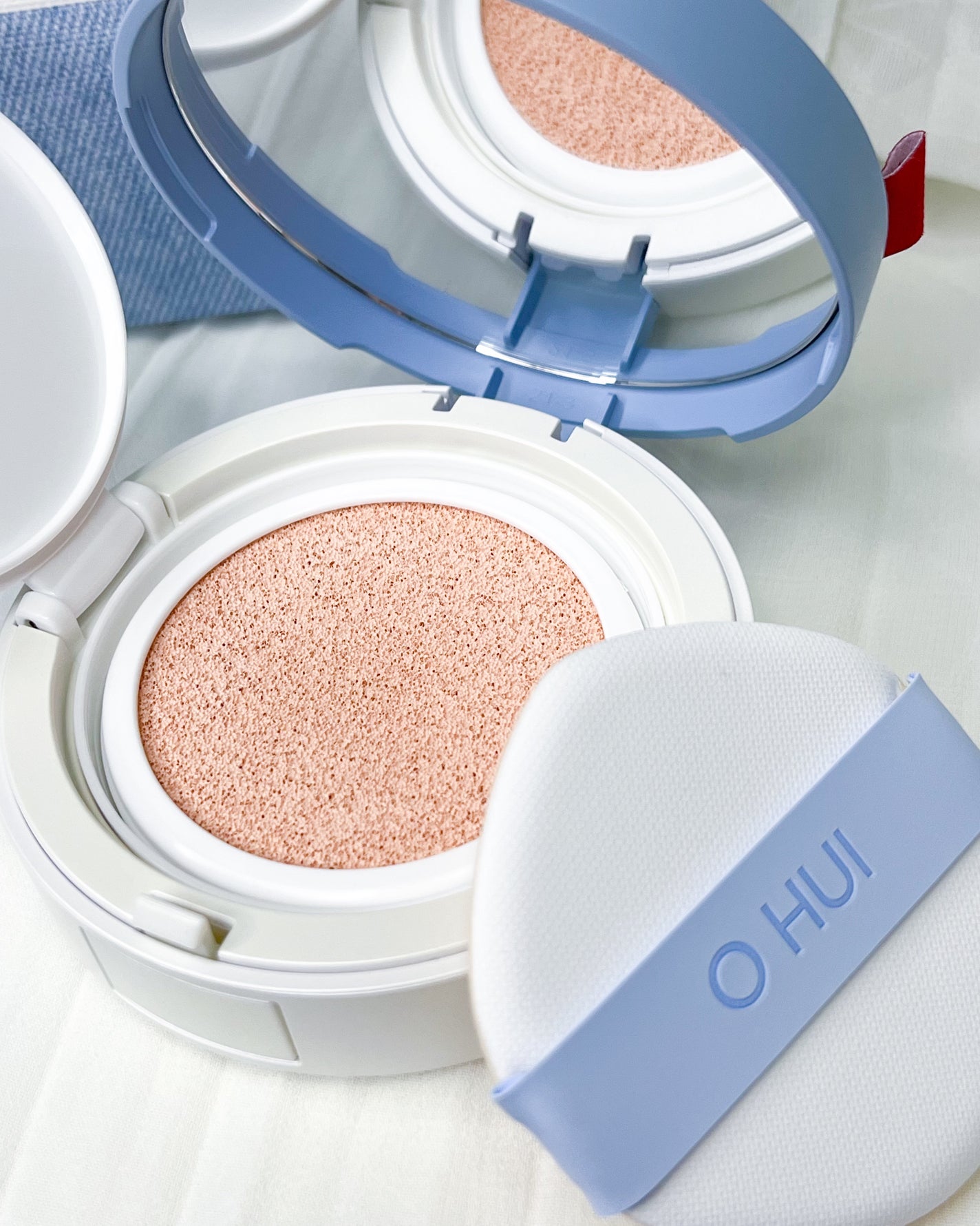 アルティメットフィット トーンアップデニムクッション/OHUI/クッションファンデーションを使ったクチコミ(4枚目)