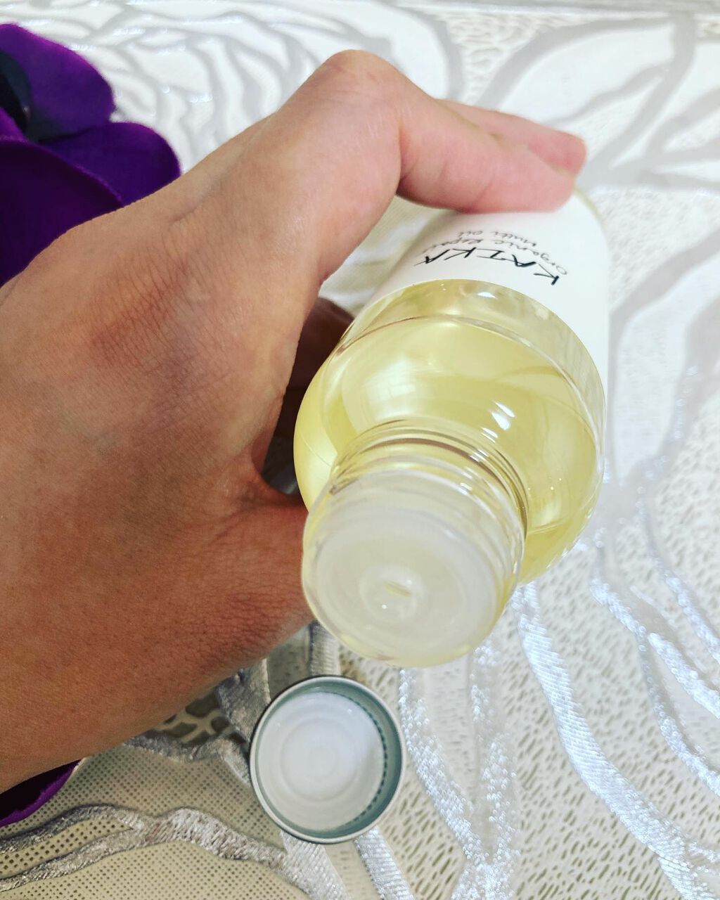 オーガニックマルチオイル/KAIKA/ヘアオイルを使ったクチコミ(4枚目)