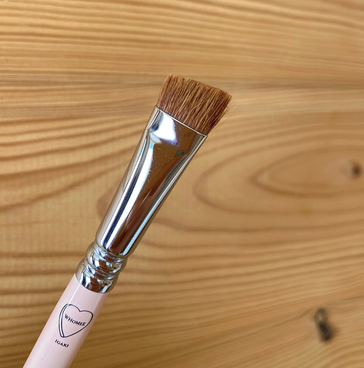 フーミー アイブロウブラシ 熊野筆/WHOMEE/メイクブラシを使ったクチコミ(2枚目)