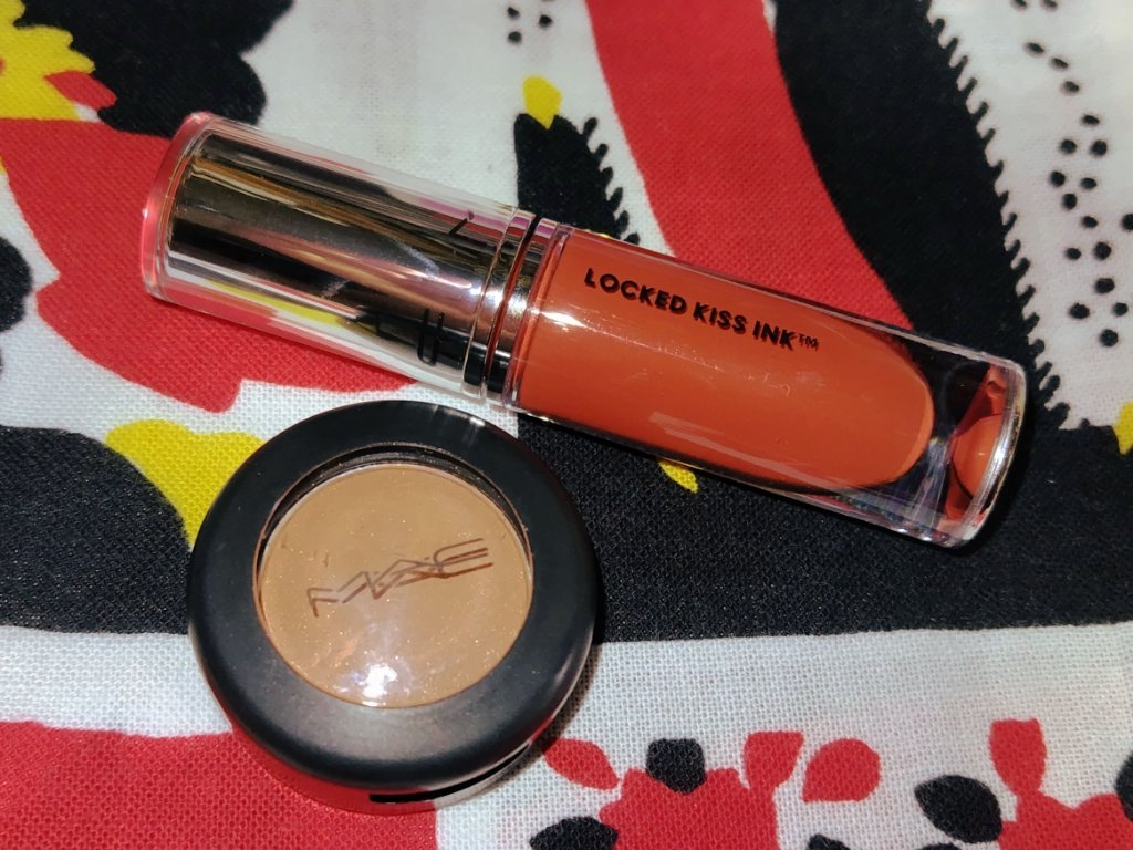 M·A·C ロックド キス インク リップカラー エクストラ チリ（ウォーム ブリック レッド）/M・A・C/口紅を使ったクチコミ（1枚目）