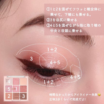 シャドウパレット/dasique/アイシャドウパレットを使ったクチコミ(4枚目)