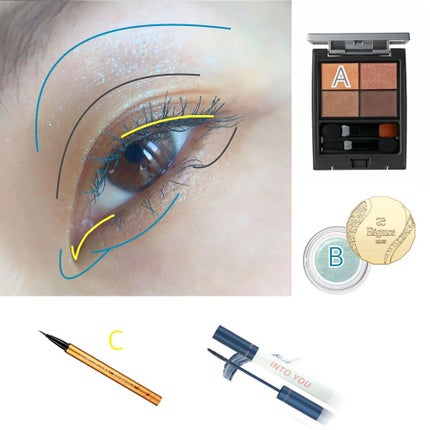 WALK ALONE LONG LASTING&CURLING MASCARA/INTO U/マスカラを使ったクチコミ(2枚目)