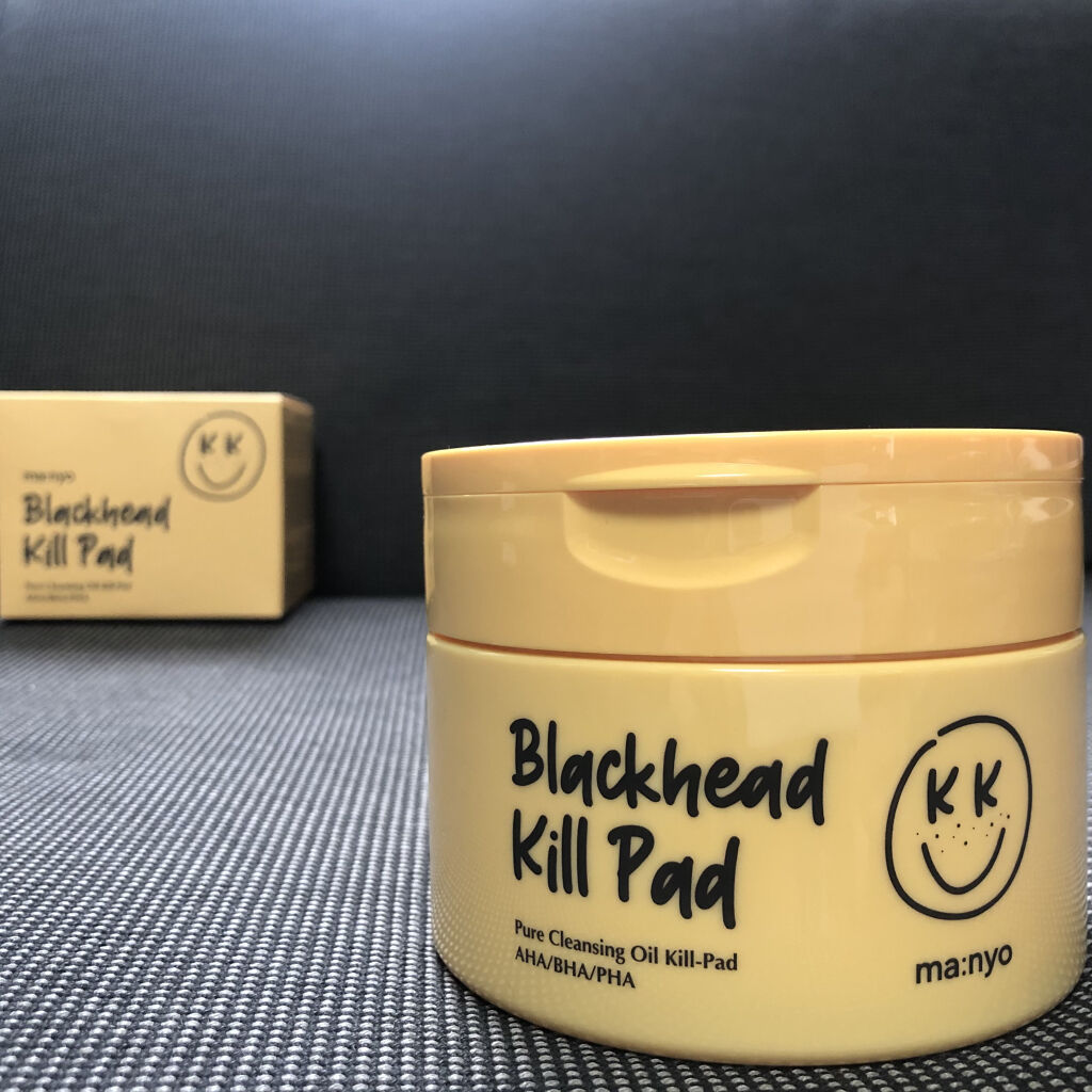 ブラックヘッド ピュア クレンジング オイル キルパッド/manyo/トナーパッドを使ったクチコミ（1枚目）