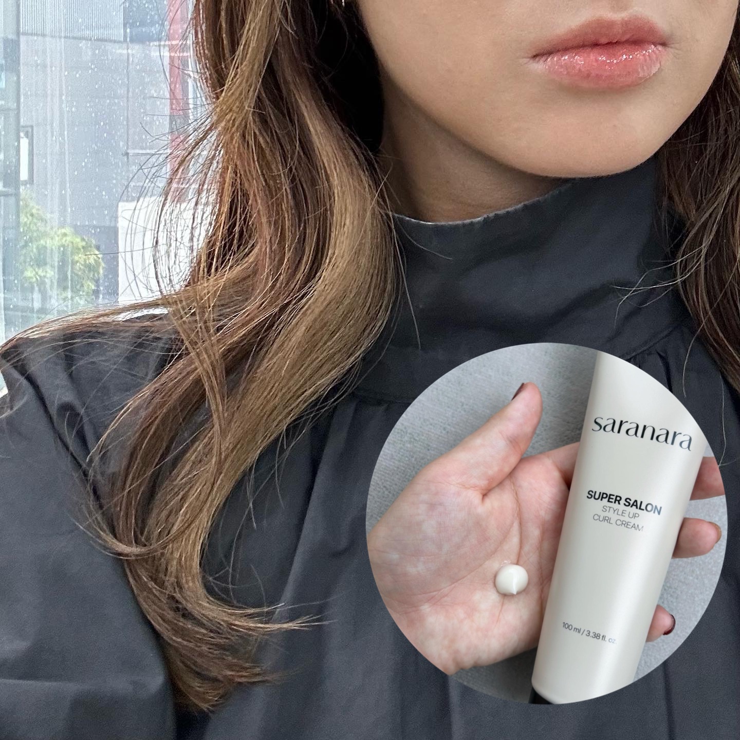 スーパーサロンスタイルアップカールクリーム/SARANARA/ヘアワックス・クリームを使ったクチコミ（1枚目）