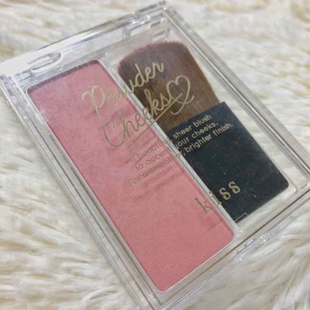 パウダーチークス 06 Melancolie/KiSS/パウダーチークを使ったクチコミ（1枚目）