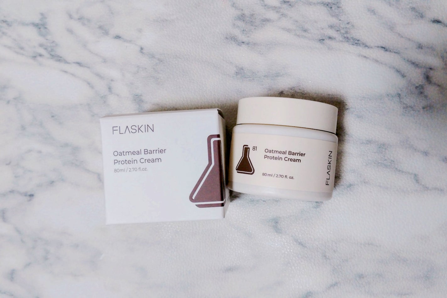 オーツ麦タンパク質クリーム/FLASKIN/フェイスクリームを使ったクチコミ(1枚目)