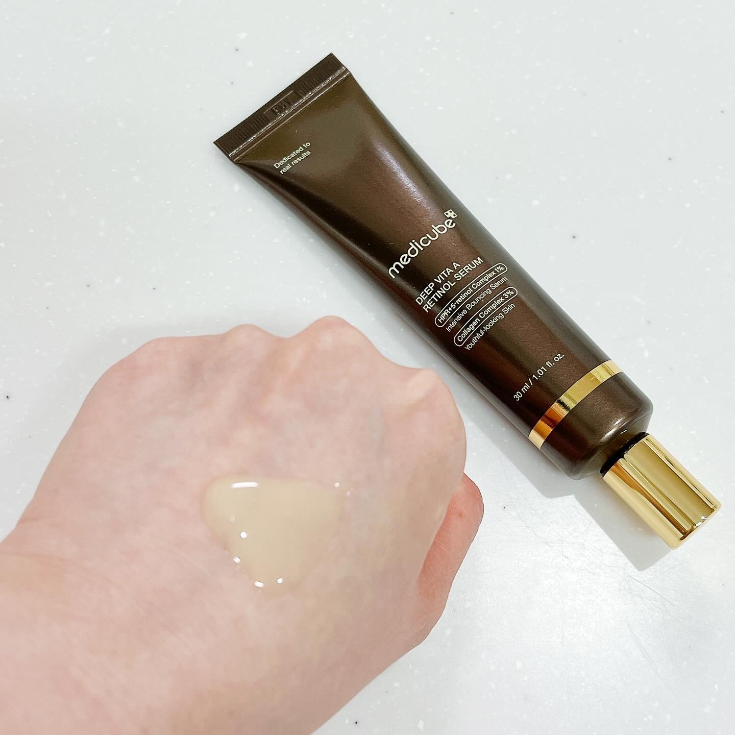 ディープビタAレチノールセラム/MEDICUBE/美容液を使ったクチコミ（2枚目）