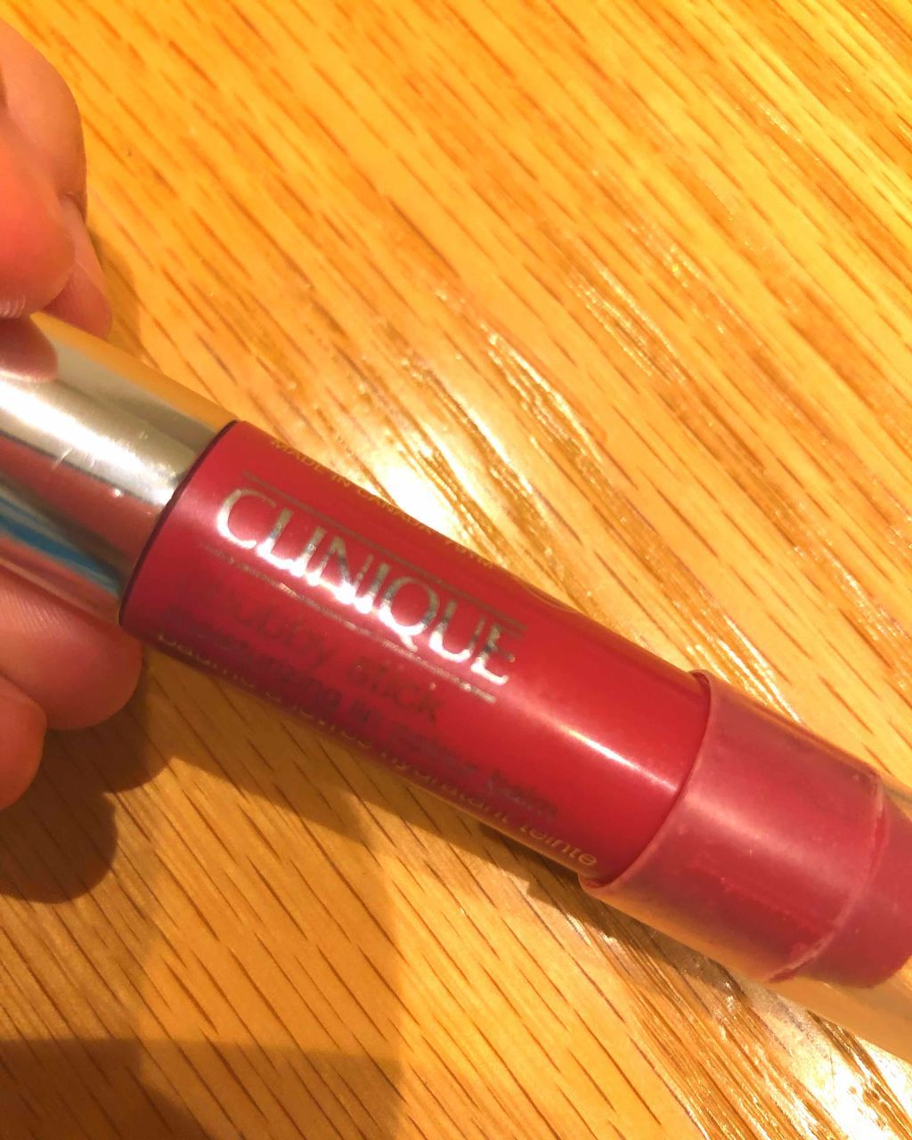 チャビー スティック モイスチャライジング リップ カラー バーム/CLINIQUE/口紅を使ったクチコミ(1枚目)