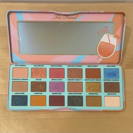 イタリアン スプリッツ アイシャドウ パレット/Too Faced/アイシャドウパレットを使ったクチコミ(2枚目)