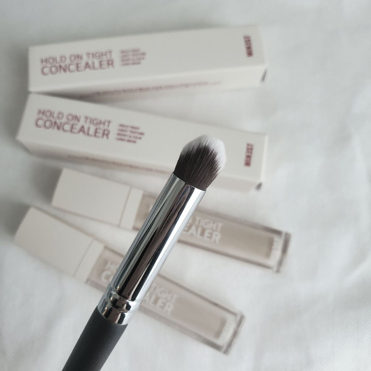 307ミニパンパンコンシーラーブラシ/MINEST/メイクブラシを使ったクチコミ（1枚目）