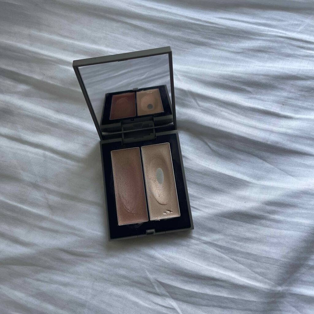 THREE シマリング グロー デュオ/THREE/クリームハイライトを使ったクチコミ（1枚目）