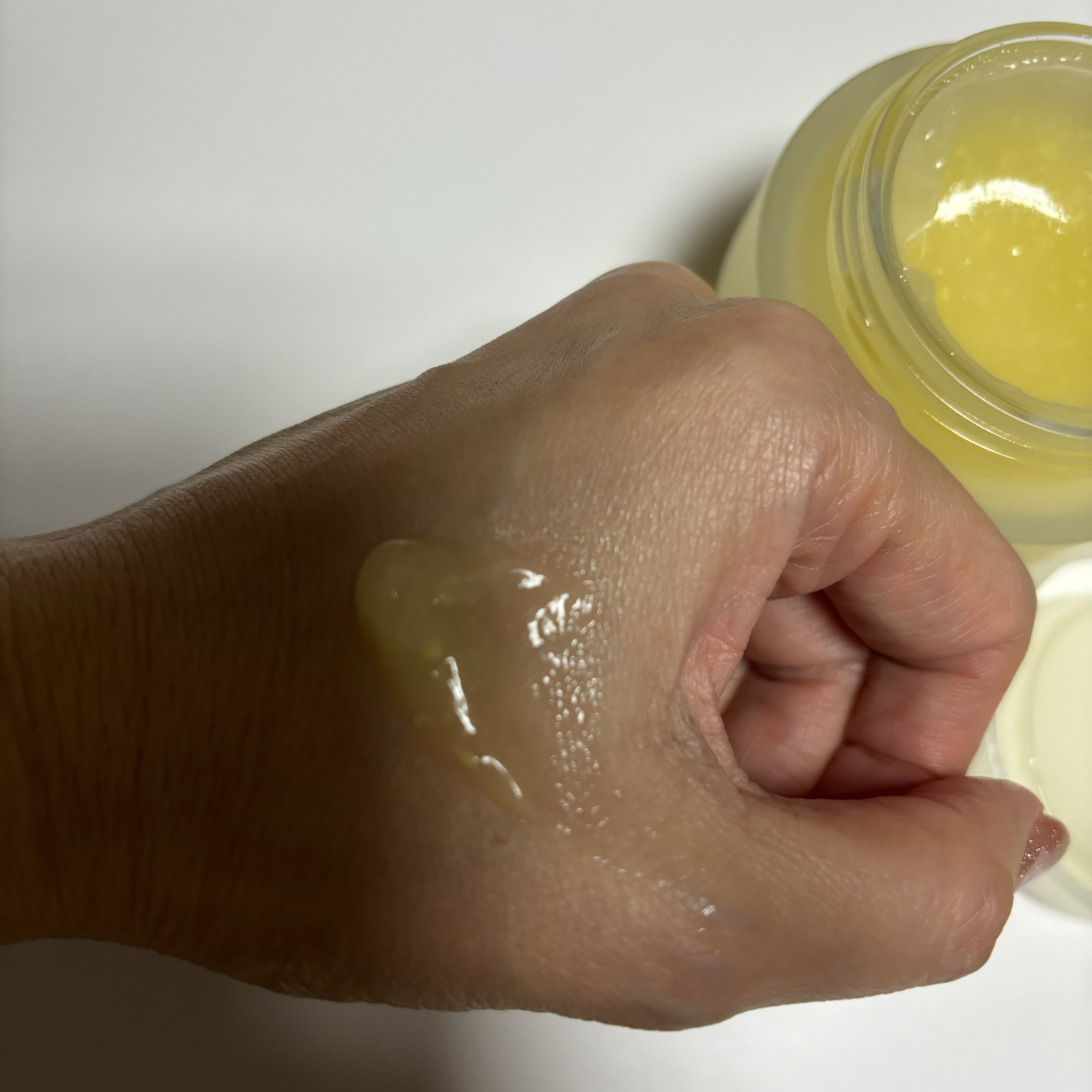 月光ゆず睡眠パック/HANYUL(ハンユル)/フェイスクリームを使ったクチコミ（3枚目）