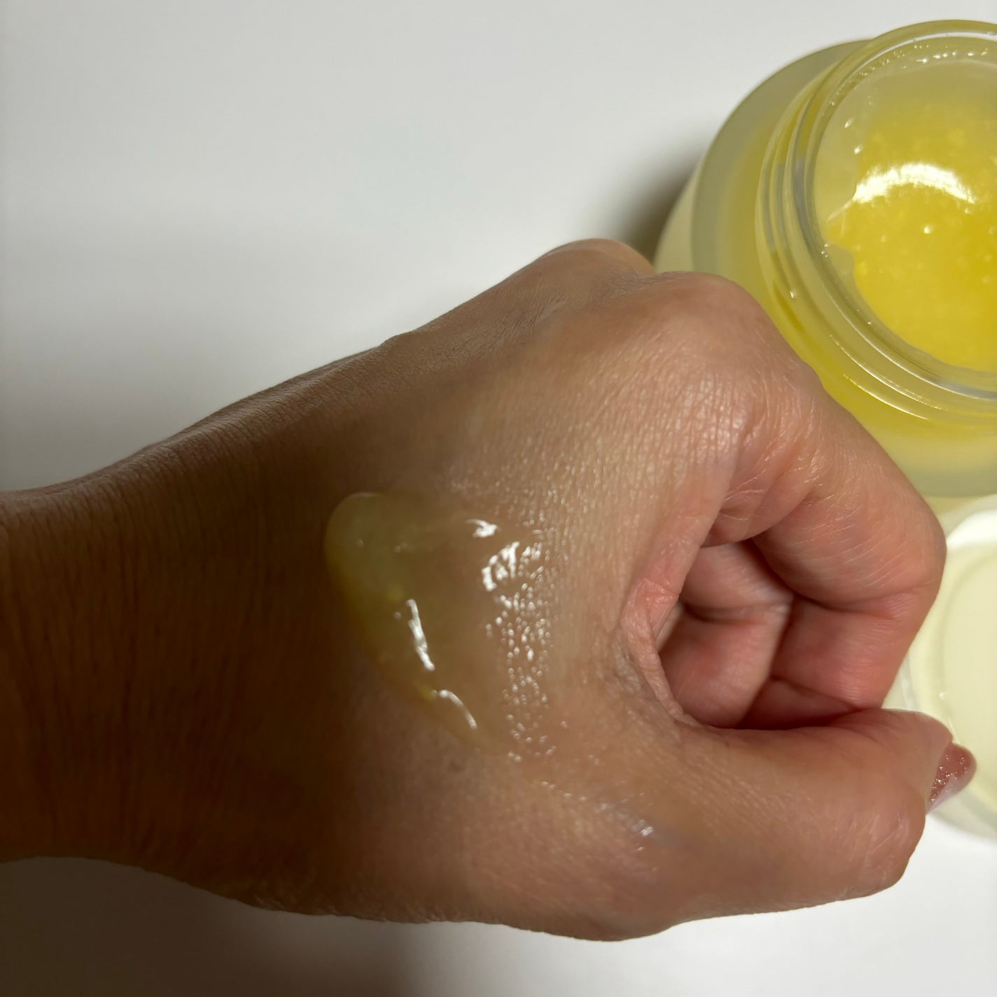 月光ゆず睡眠パック/HANYUL(ハンユル)/フェイスクリームを使ったクチコミ(3枚目)