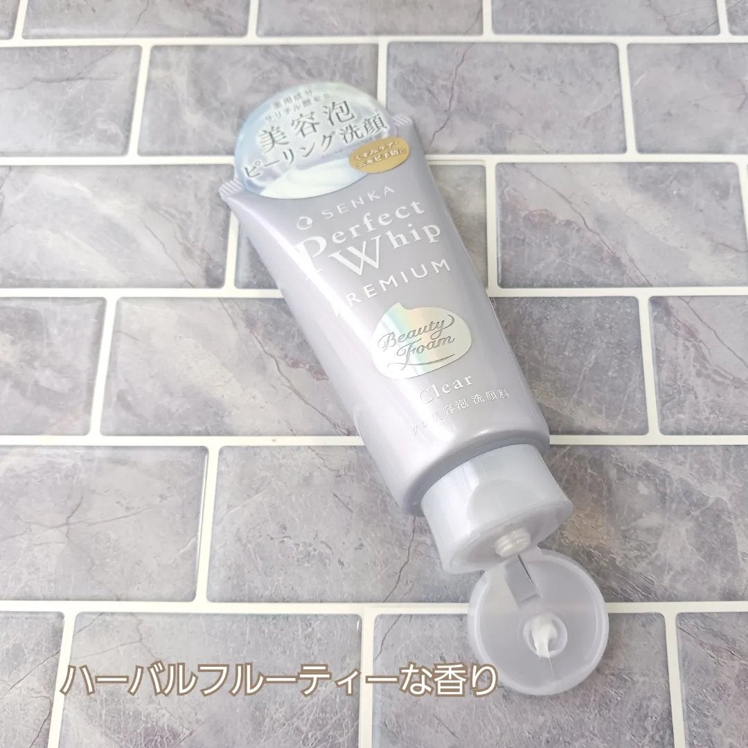 センカ プレミアムパーフェクトホイップクリア (医薬部外品)/SENKA(専科)/洗顔フォームを使ったクチコミ(2枚目)
