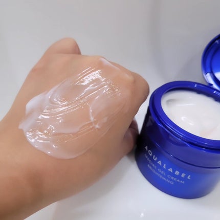 スペシャルジェルクリーム EX (ブライトニング) /アクアレーベル/オールインワン化粧品を使ったクチコミ(5枚目)