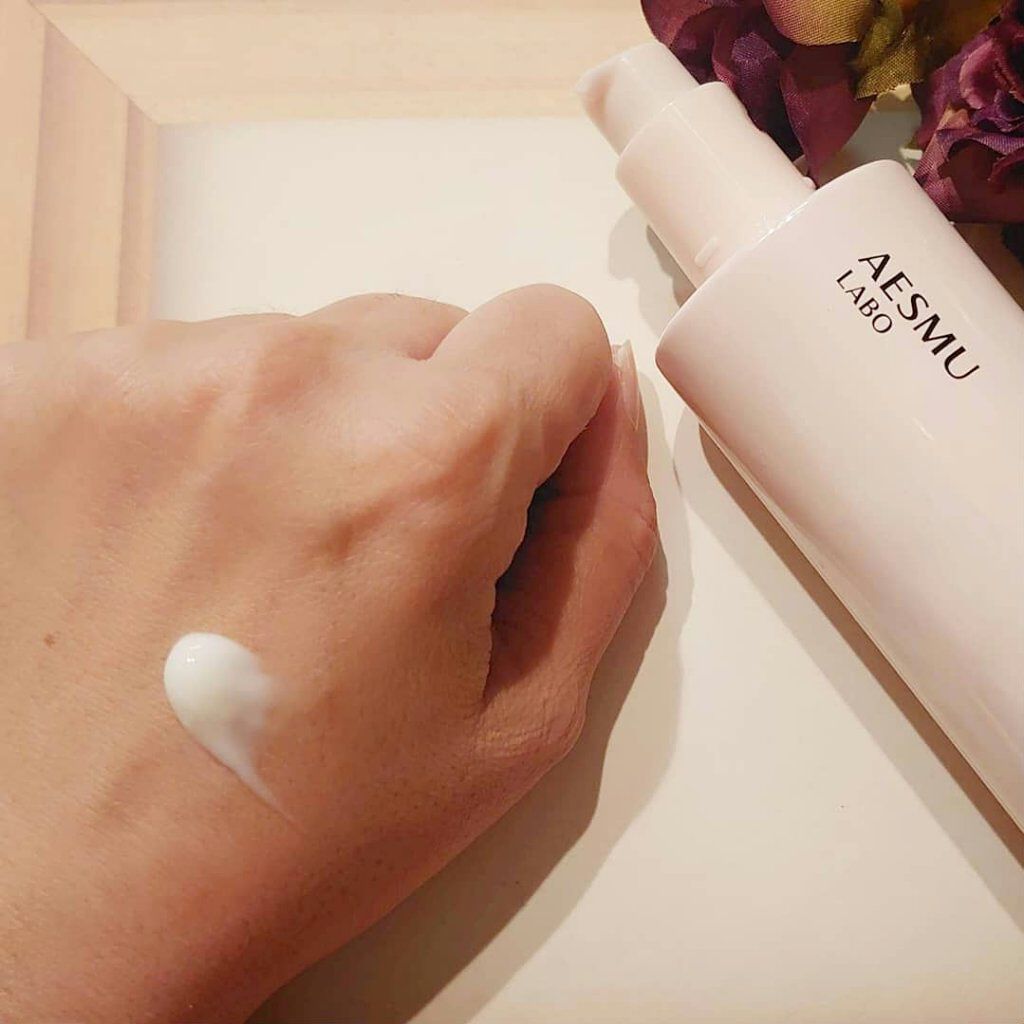 リフティングMU 乳液II とてもしっとり/AESMU LABO/乳液を使ったクチコミ（2枚目）