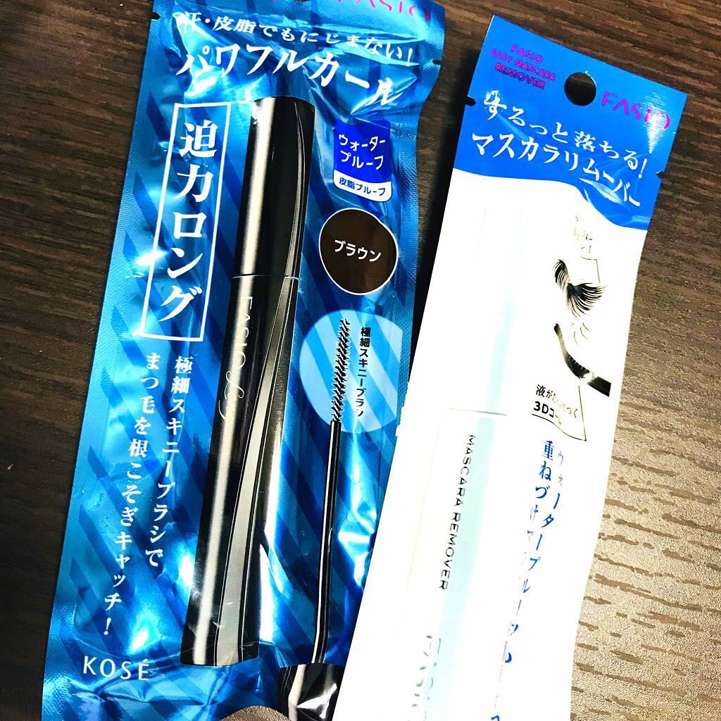 イージー マスカラ リムーバー/FASIO/ポイントメイクリムーバーを使ったクチコミ（1枚目）