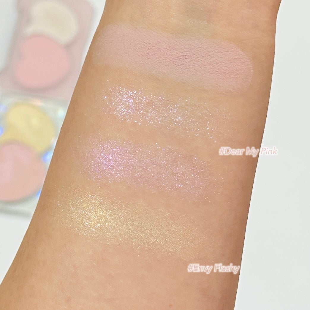 ハートポップデュオブラッシャー/ETUDE/パウダーチークを使ったクチコミ(2枚目)