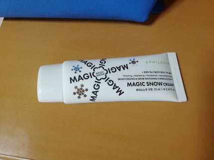 MAGIC SNOW CREAM/APRILSKIN/フェイスクリームを使ったクチコミ(1枚目)