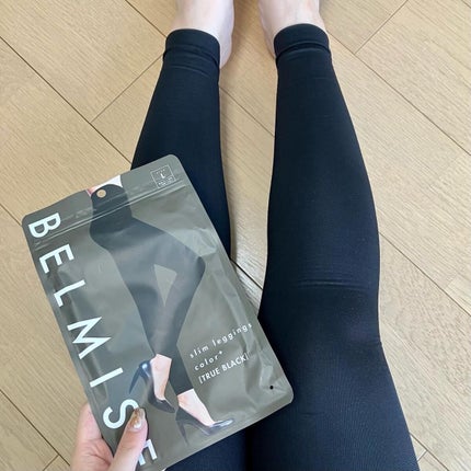 スリムレギンス color+/BELMISE/着圧ソックス・レギンスを使ったクチコミ(3枚目)