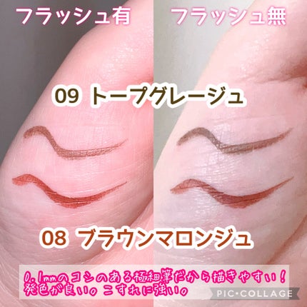 ラスティングリキッドライナー/キャンメイク/リキッドアイライナーを使ったクチコミ(2枚目)