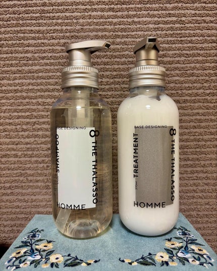 エイトザタラソ オム ベースデザイニング シャンプー/ヘアトリートメント/エイトザタラソ/市販シャンプーを使ったクチコミ(1枚目)