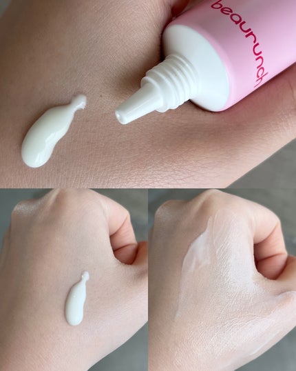 ウォーターメロン パンチ カミング サンスクリーン / スイカサンクリーム / SPF 50+ PA++++ /ビューランチ/日焼け止めクリームを使ったクチコミ(2枚目)