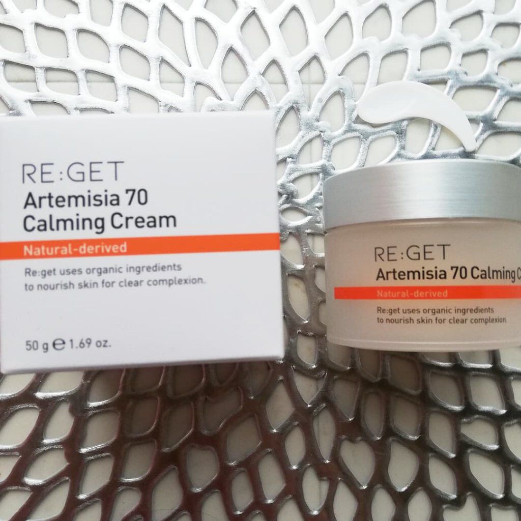 カワラヨモギ70カーミングクリーム/RE:GET/フェイスクリームを使ったクチコミ(1枚目)